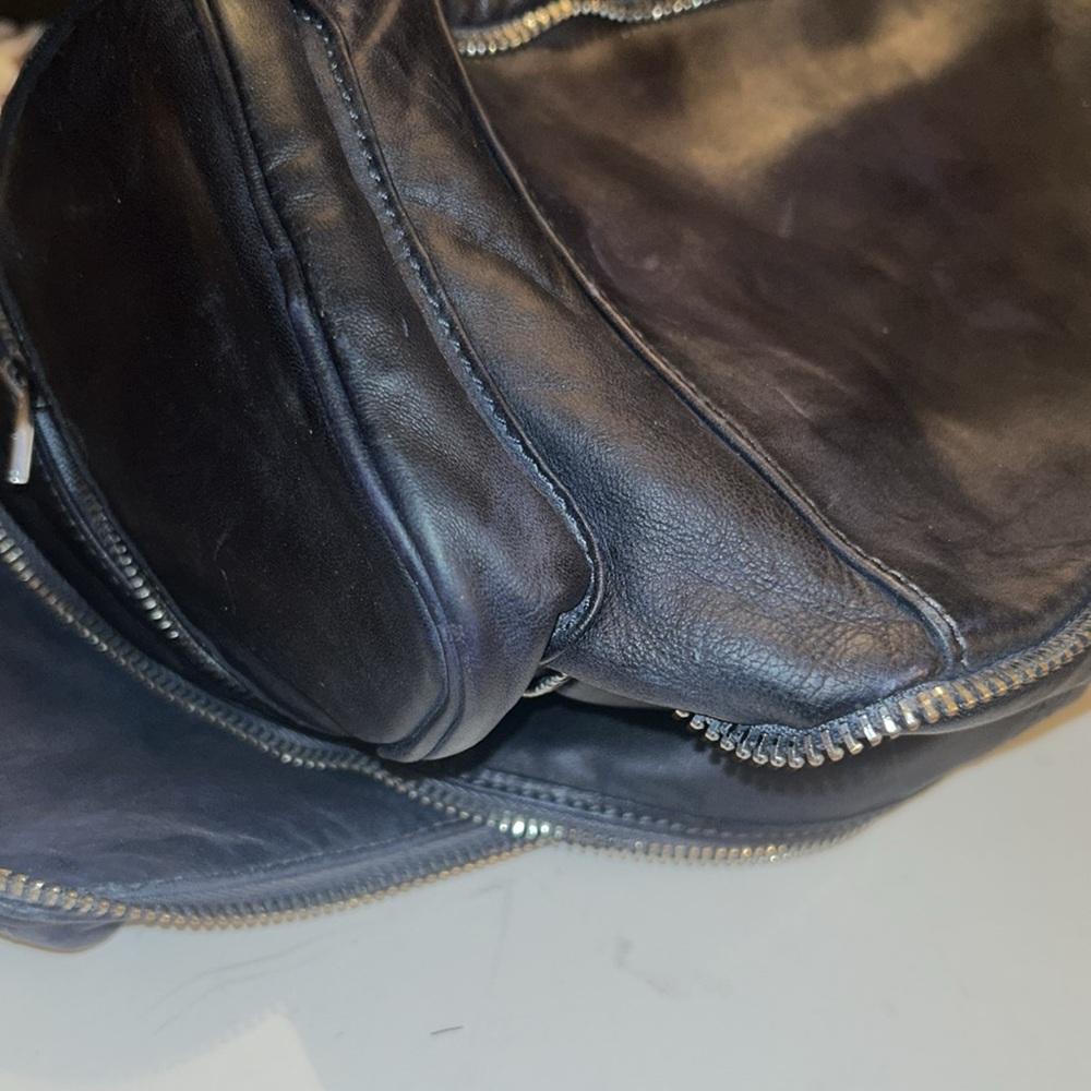 Alexander Wang Black Leather Shoulder Bag - Picture 10 of 12